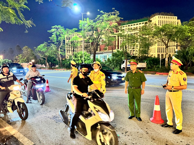 Phát hiện, xử lý 6 trường hợp vi phạm nồng độ cồn tại địa bàn quận Hồng Bàng 